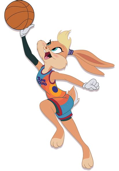 How To Draw Lola Bunny Playing Basketball Artofit