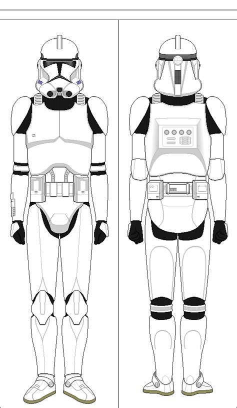 Phase 2 Clone Trooper Blueprints