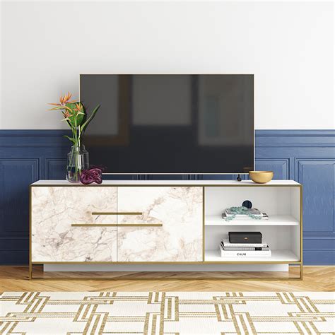 Etta Avenue™ Caspian Tv Stand For Tvs Up To 70 And Reviews Wayfair