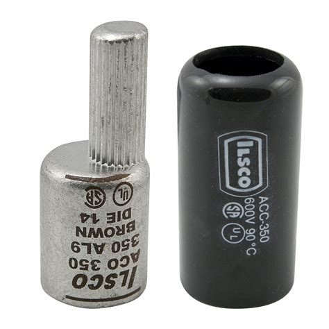 Ilsco Aco 600 Aluminum Compression Pigtail Adaptor Offset Conductor