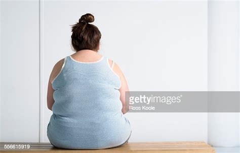 Teenaged Overweight Girl At Bench Photo Getty Images