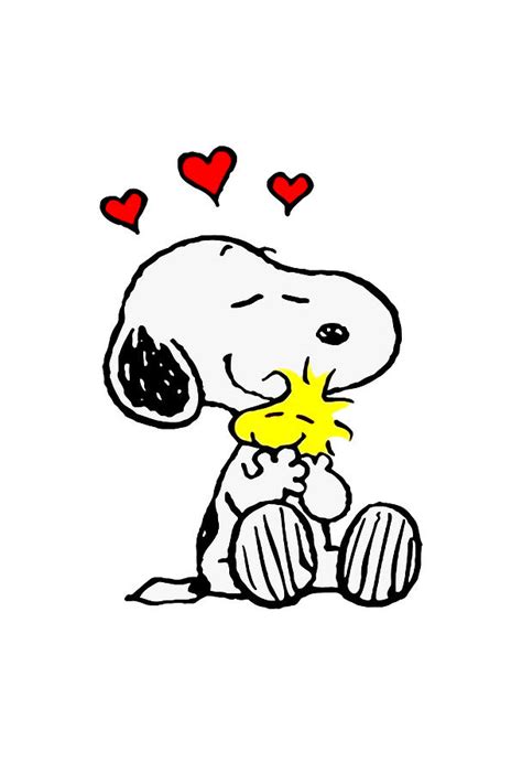 Snoopy Woodstock Love Digital Art By Kelli P Holt