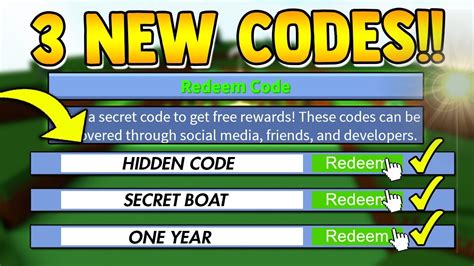 March 2, 2021march 2, 2021 by admin. 3 NEW CODES!! & ANOTHER SECRET? | Build a boat for ...
