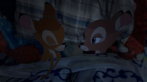 Bambi And Faline Sleeping In My Bed By Georgegarza01 On Deviantart