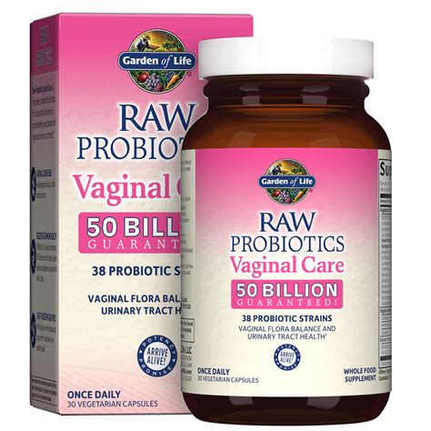 Buy Garden Of Life Raw Probiotics Womens Vaginal Care 30 Vegetarian S Online At