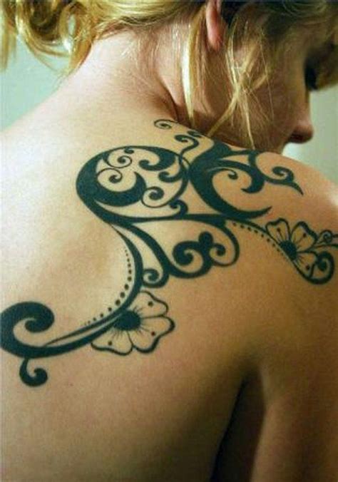Tribal Shoulder Tattoo Designs For Women Tattoo Ideas For Girls