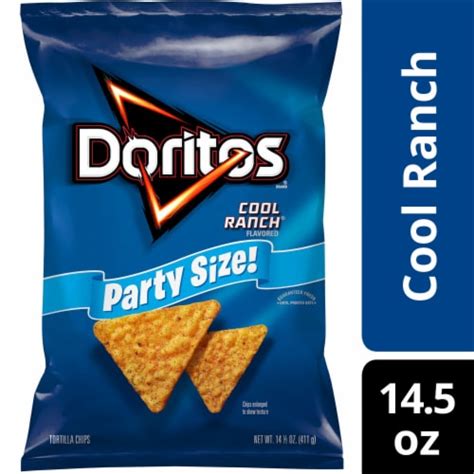 Doritos® Cool Ranch Flavored Tortilla Chips Party Size 145 Oz Harris Teeter