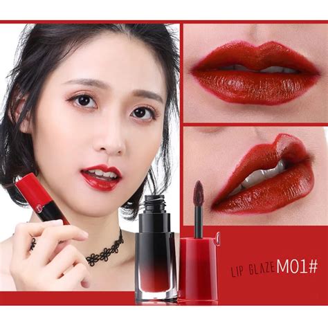 Best Deal New Fashion Red Lip Gloss Waterproof Long Lasting Lip Pencil Matte Lipstick Lip Gloss
