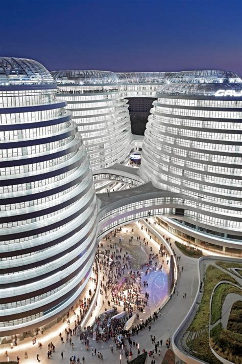 Zaha Hadid Designs The Galaxy Soho Complex In Beijing