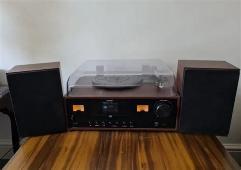 Record Player Hi Fi System 7 In 1 With 24 Inch Colour Screen Denver