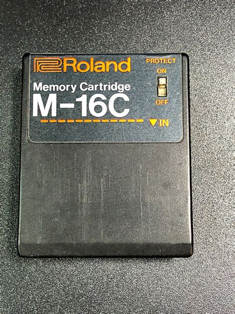 1989 • Memory Cartridge Roland M 16c For Jx 8p Etc Reverb