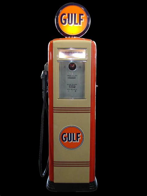 Wonderful 1949 Gulf Gasoline Tokheim 39 Service Station Pump