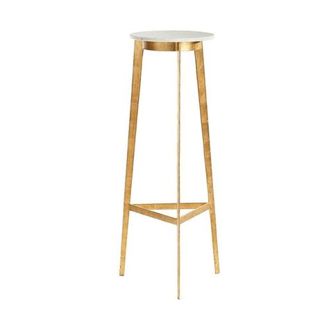 Shop our white pedestal table selection from top sellers and makers around the world. Mid Century Modern White Marble Gold Pedestal Table