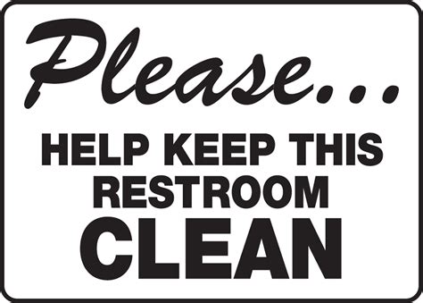 RESTROOM SIGNS MRST905VS