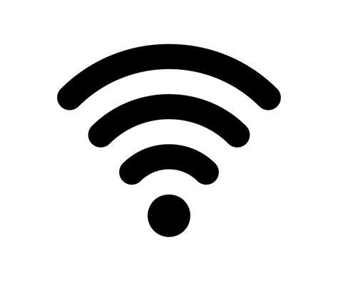 señal inalámbrica icono Wifi ilustración vectorial 4999442 Vector