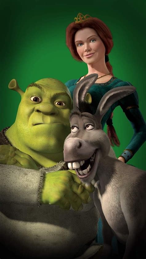 Shrek Donkey And Fiona Shrek Animated Movies Cartoon