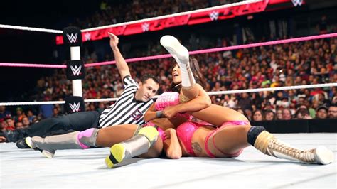 WWE Women Raw Flashback Layla With Summer Rae Vs Rosa