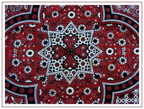 Ajrak Sindhi Special Fabric Ajrakh Prints Pakistan Art Pakistani Art