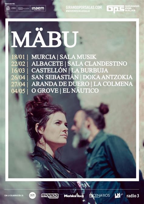 MÄbu Anuncia 6 Conciertos Con Ayudas Gps En Su Gira X Aniversario