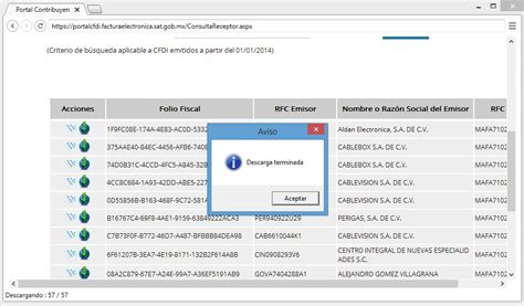 Cfdi Descarga Masiva