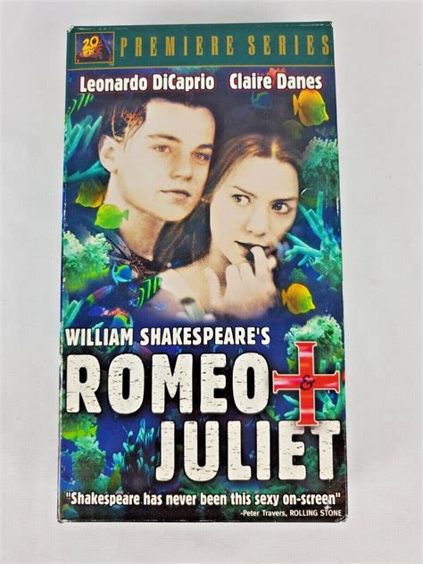 William Shakespeares Romeo Juliet Vhs 1997 86162414336 Ebay