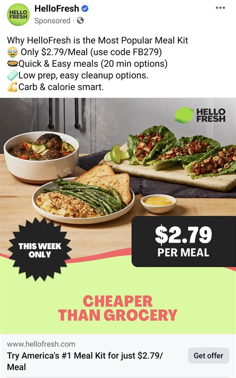 Hellofreshs Deceptive Meal Prices Truth In Advertising