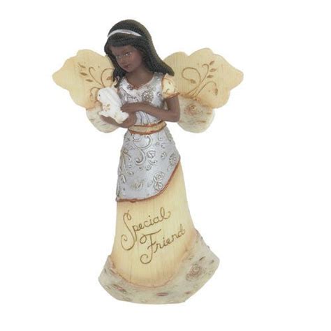 African American Special Friend Angel Figurine Elements Collection