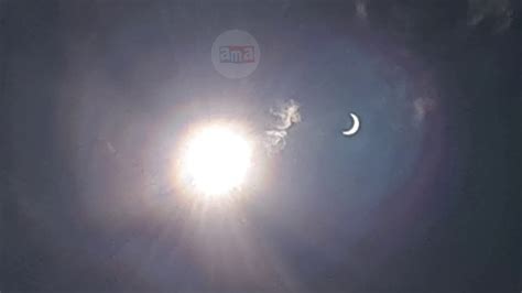 solar eclipse capture by mobile camera youtube