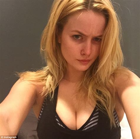 Simone Holtznagel Struggles To Contain Her Ample Cleavage As She Hits The Gym Makeup Free