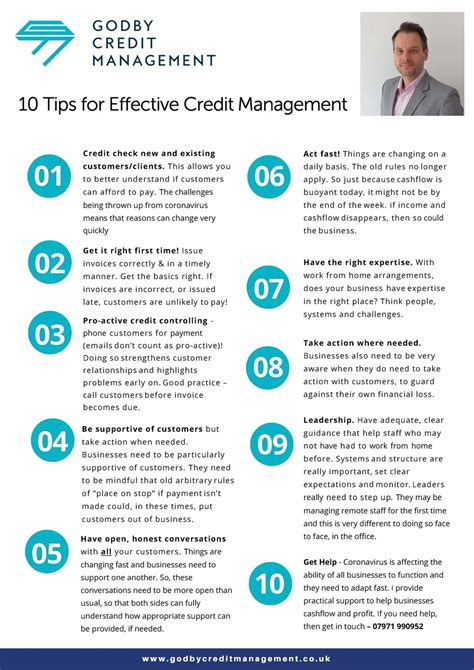 10 Tips For Effective Credit Management