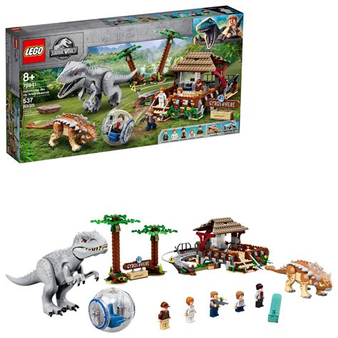 Buy LEGOJurassic World Indominus Rex Vs Ankylosaurus Awesome Dinosaur Building Toy For