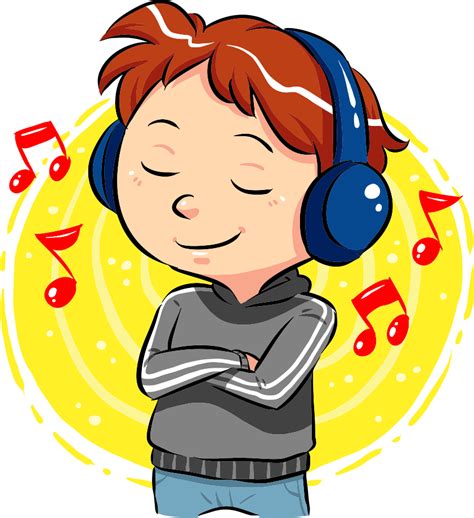 Listen To Music Png Png Image Collection