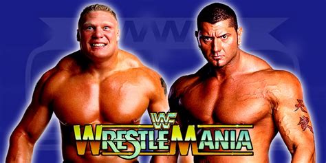 Wwe Should Book Brock Lesnar Vs Batista At Wrestlemania 32 Jim Ross