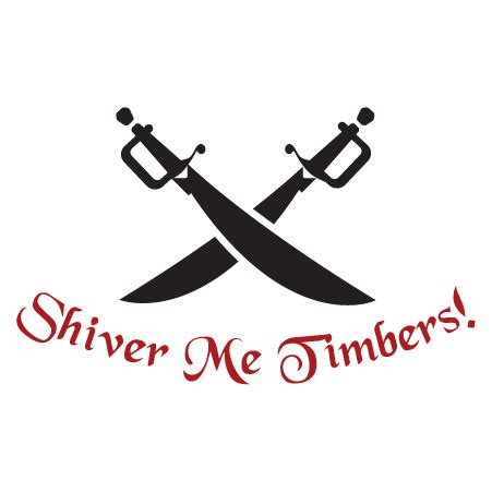 Week 2 of family guy: Shiver Me Timbers Wall Quotes™ Decal | WallQuotes.com