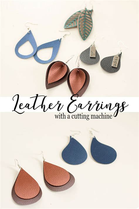 Leather Earrings Diy Life Sew Savory