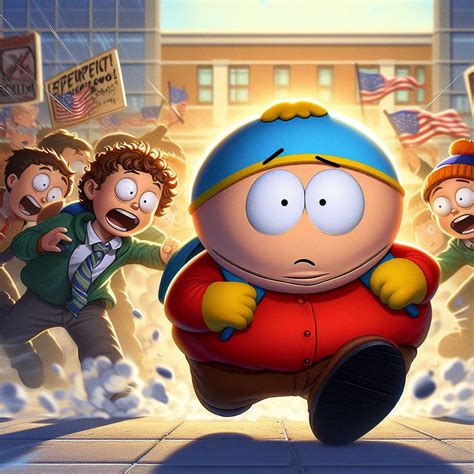 Eric Cartman Escaping School By Jesse220 On Deviantart