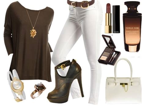 Nude And Brown Fashion Combinations In Fall Spirit