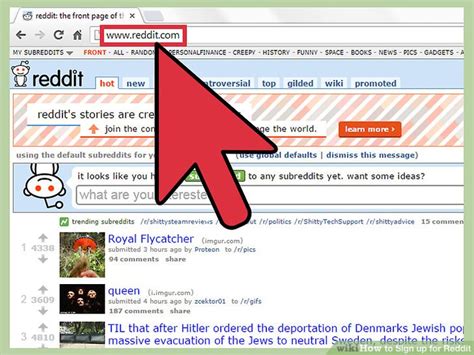 How To Sign Up For Reddit 5 Steps With Pictures Wikihow