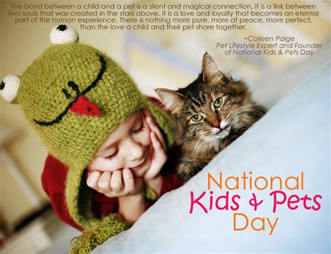 National Kids And Pets Day