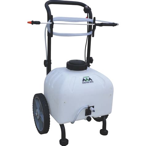 Nicely neat water mister & spray bottle. Battery Operated Garden Sprayer On Wheels | Zef Jam