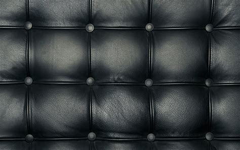 Download Wallpapers Leather Texture With Buttons Black Leather Sofa