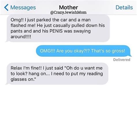 daughter posts brutally honest texts that she receives from her crazy jewish mother and it s