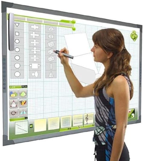 Interaktives Elektronisches Whiteboard Mit Ultraschall Funktion