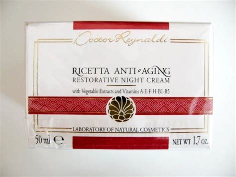 S0157 Dottoressa Reynaldi Ricetta Anti Aging Restorative Night Cream