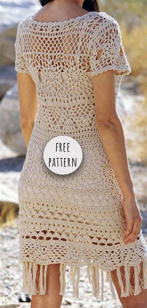 crochet summer dress free pattern