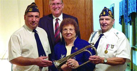 Bugle Presented During Meal For Area Veterans Shaw Local