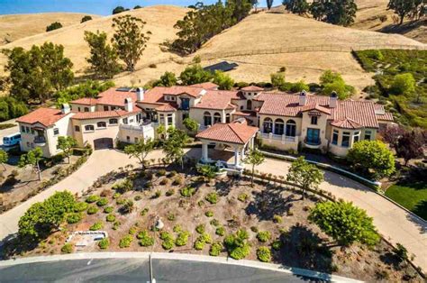 13000 Square Foot Mediterranean Mansion In Fremont Ca Homes Of The Rich