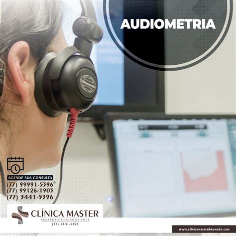 Audiometria é Na Clínica Master 97 News