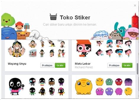 Fitur Chat Facebook Terbaru dengan Stiker Animasi Lucu ...