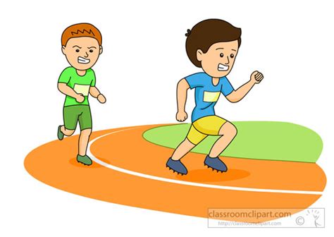 Track And Field Clipart Clipart Boys Running On Track Clipart 215